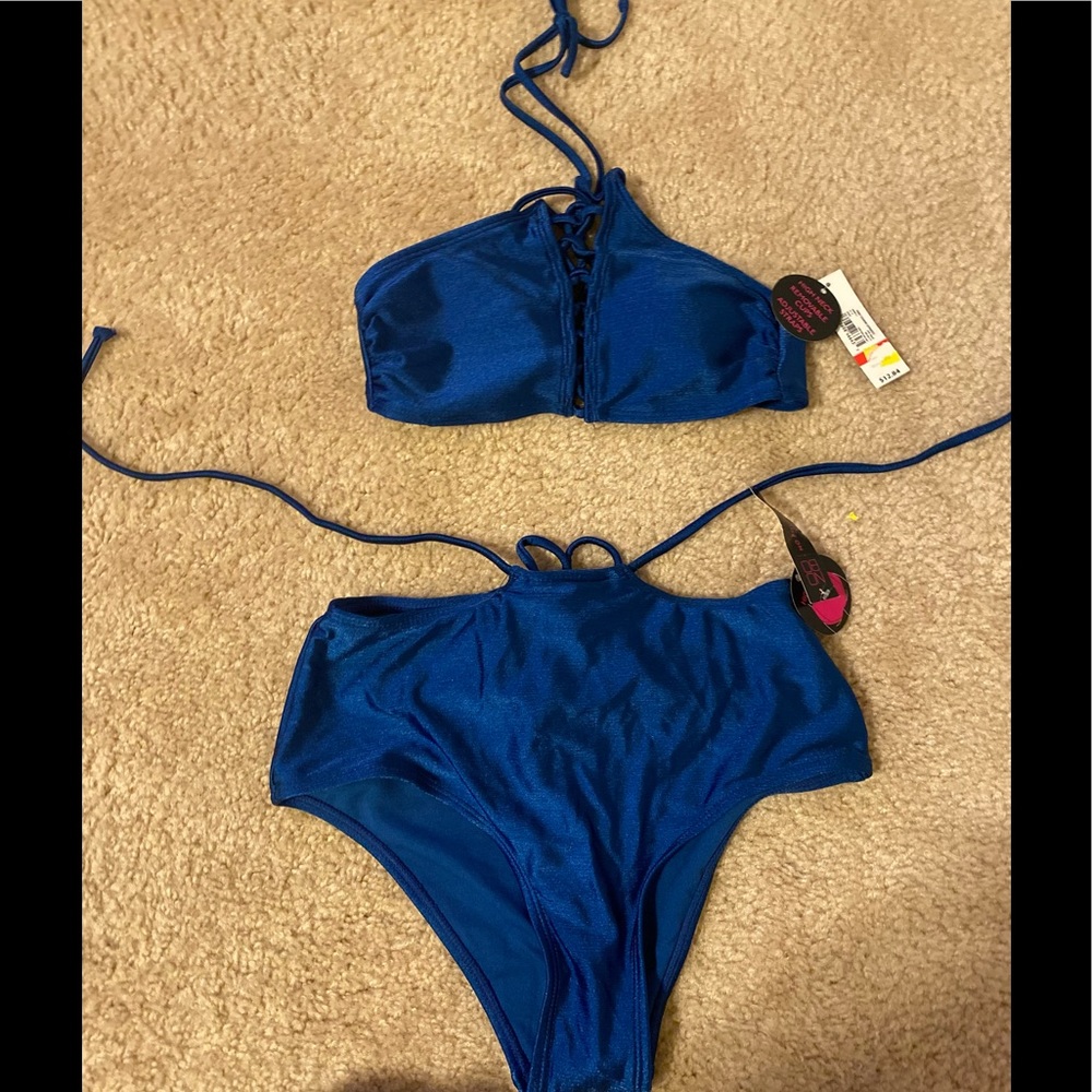 Brand New 2pc High waisted swimsuit